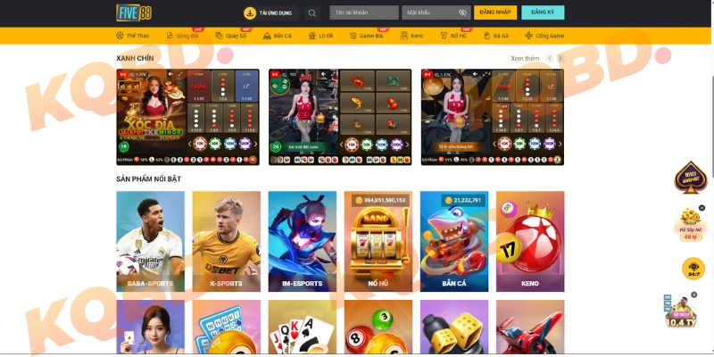 Link vào Five88 chính chủ - Cập nhật bởi kqbd.games